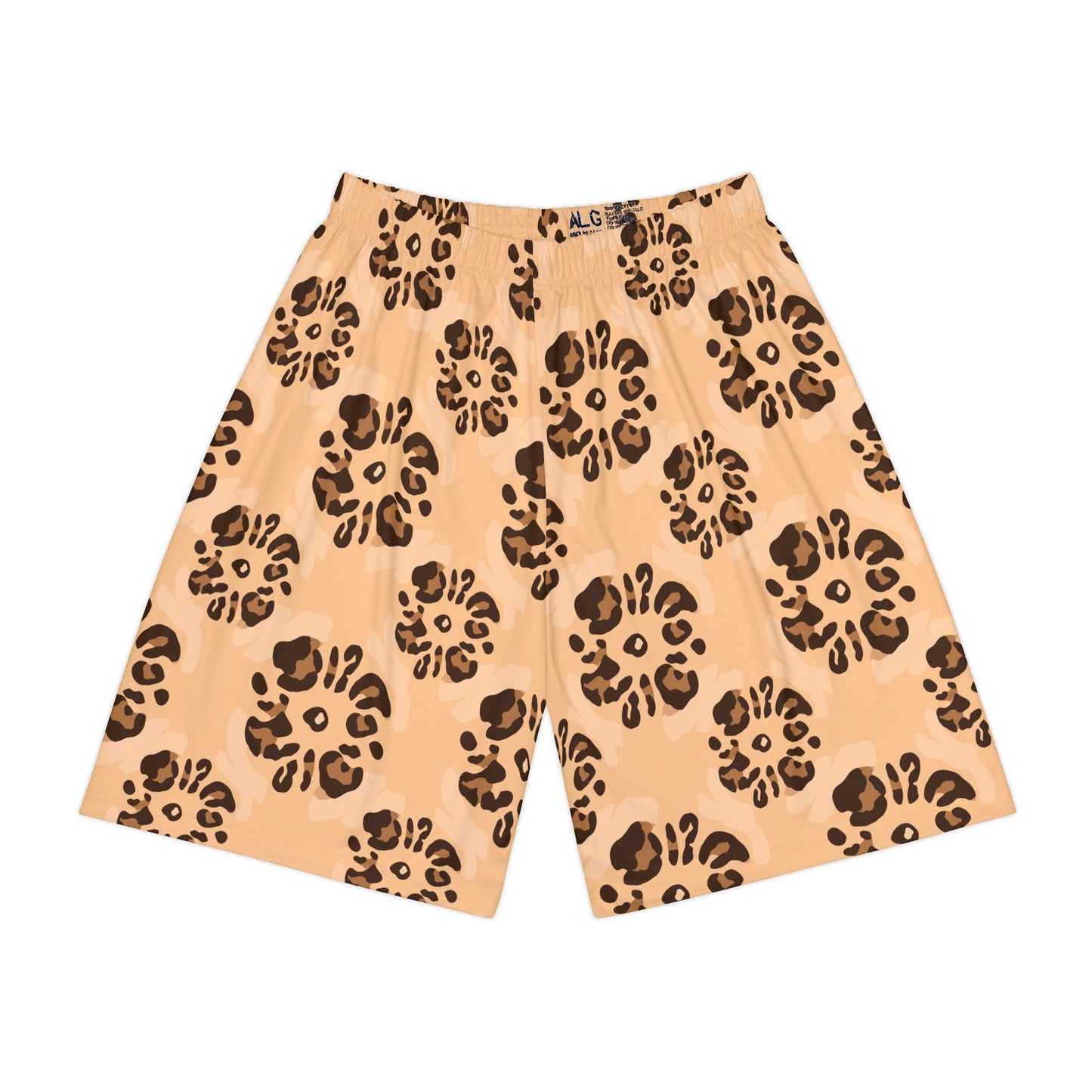 Leopard Print Sports Shorts