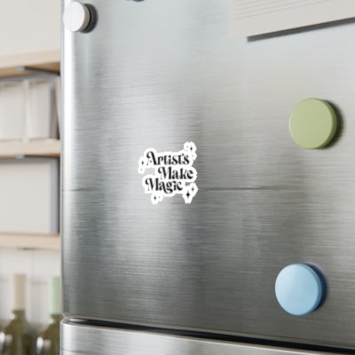 Artists make magic Kiss-Cut Vinyl Decals