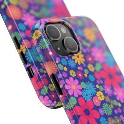Colorful Floral Tough Phone Case