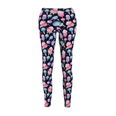Cotton Candy Space Explosion Casual Leggings