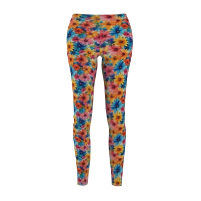 Hippie Daisy Workout Leggings