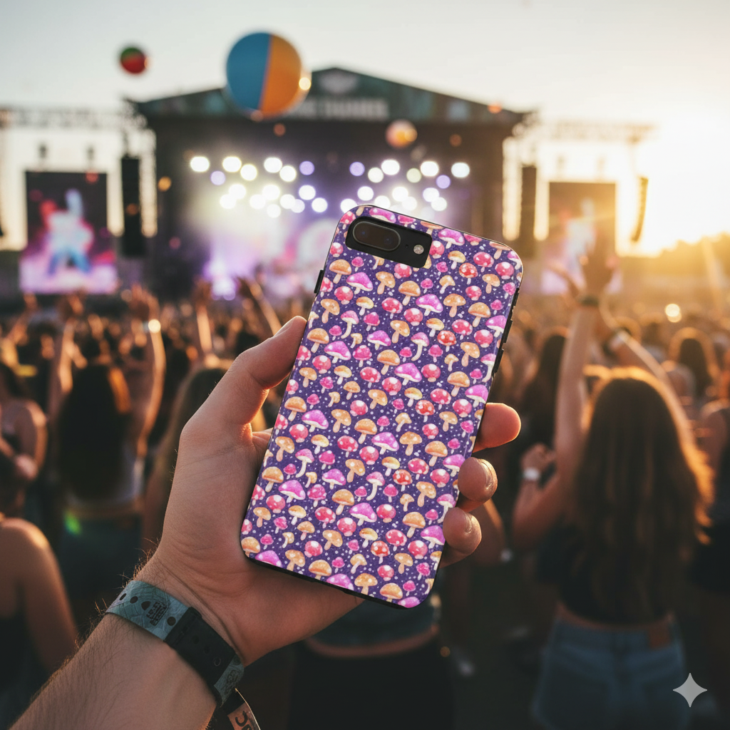 Mushroom Magic Tough Phone Case