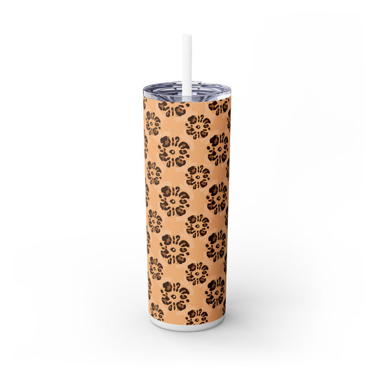Leopard Skinny Tumbler