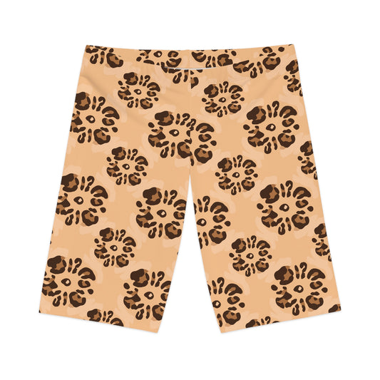 Leopard Bike Shorts