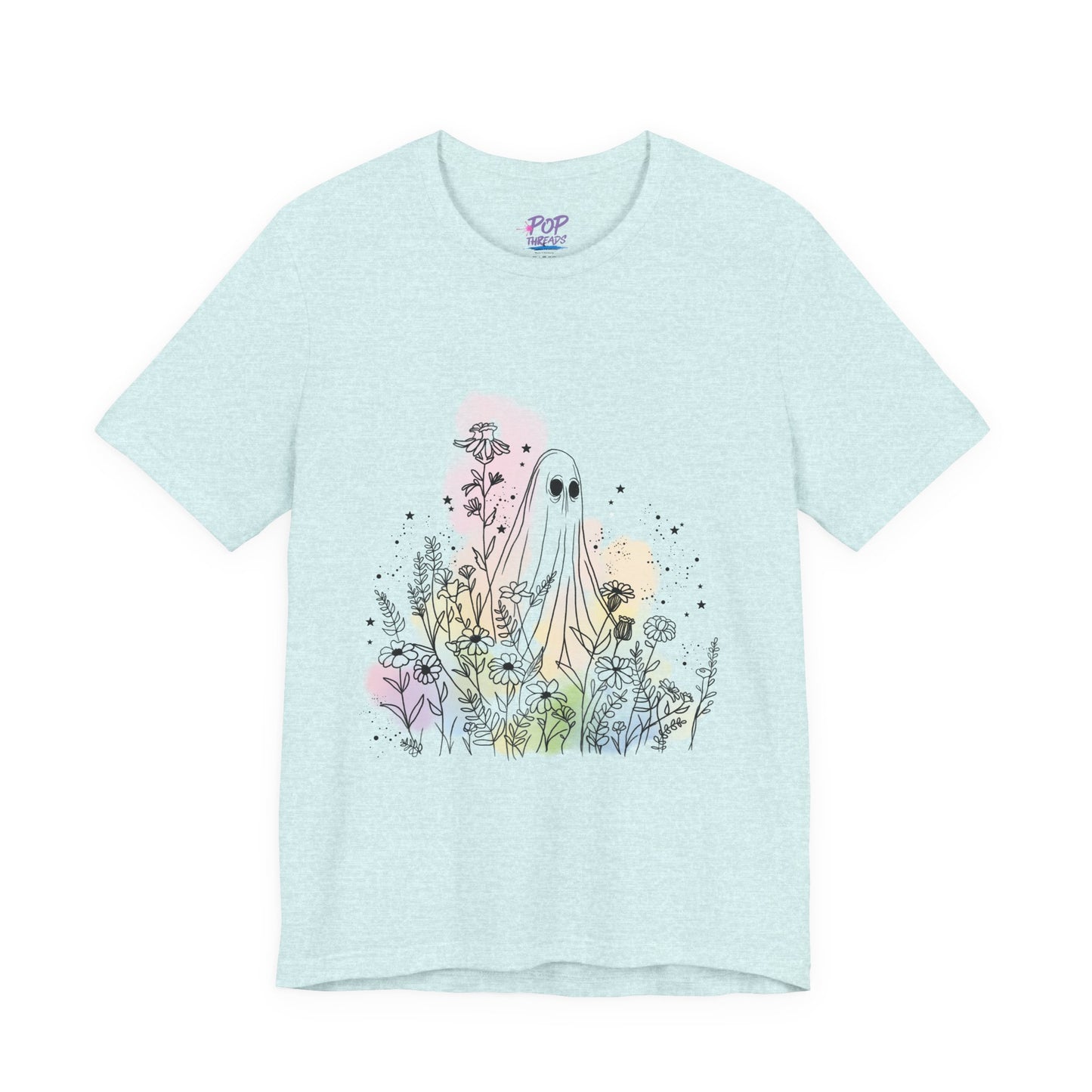 Hippie Rainbow Ghost Tee