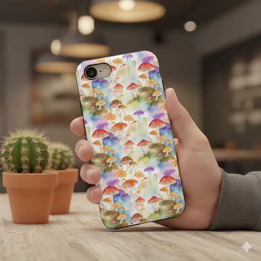 Mushroom Tough Phone Case