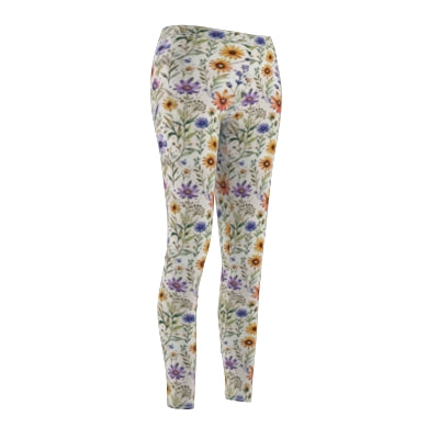 Boho Wildflower Leggings