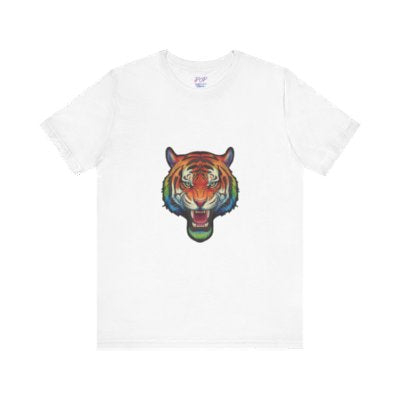 Colorful Rainbow Tiger Tee