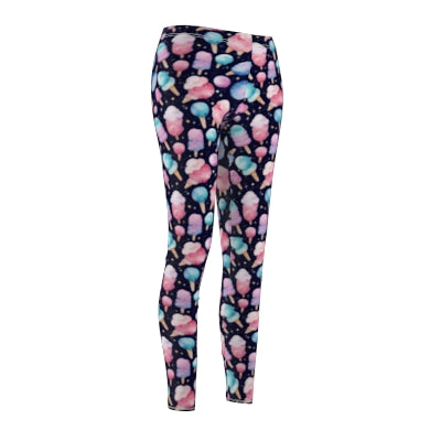 Cotton Candy Space Explosion Casual Leggings