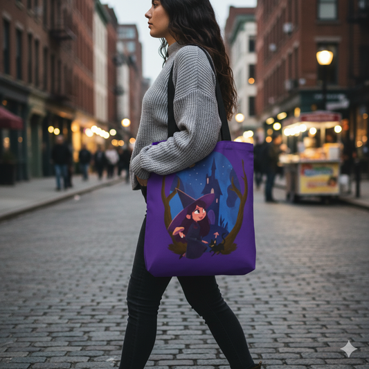 Witch Mushroom Tote Bag