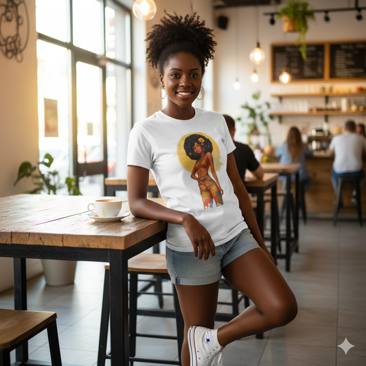 Afro Queen Short Sleeve Tee
