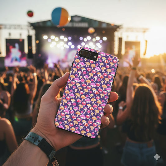 Mushroom Magic Tough Phone Case